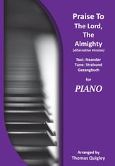 Praise to the Lord, the Almighty (Alternative Version) piano sheet music cover